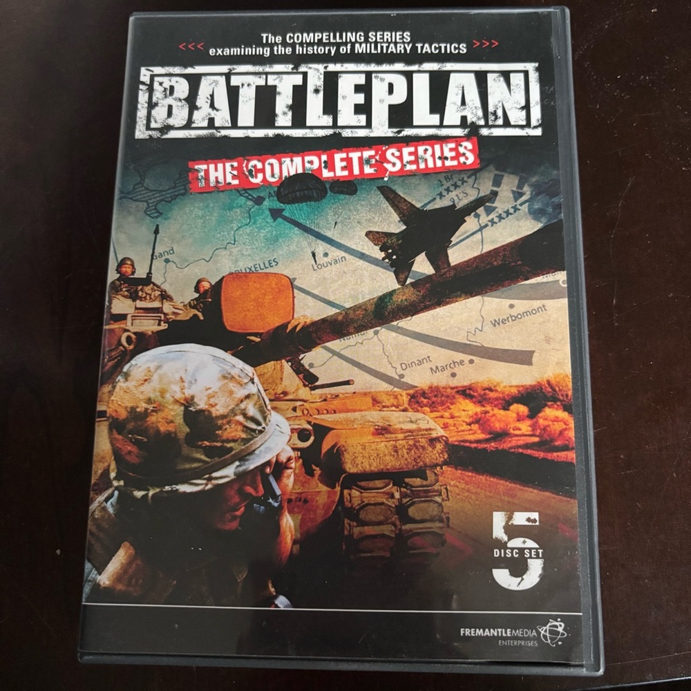 Battleplan - The Complete Series (DVD, 2007, 5-Disc Set) USED